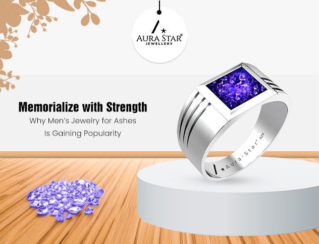 Memorialize with Strength: Why Men’s Jewellery for Ashes is Gaining Popularity | by Keepsake Jewellery | Feb, 2025 | Medium