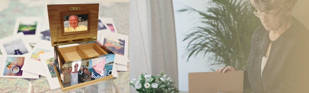 Memento for Life: Personalized Memory Box Urn for Your Loved One