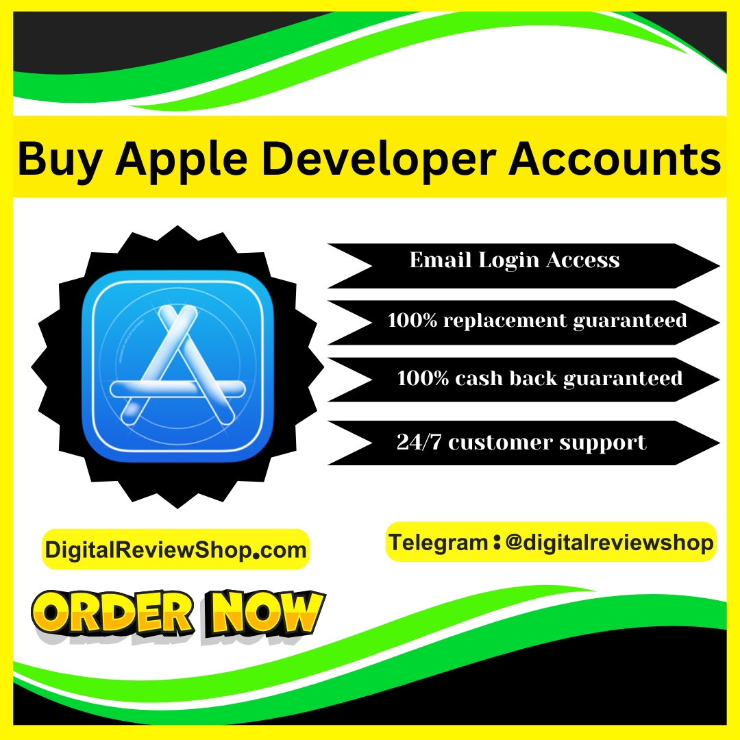 Buy Apple Developer Accounts - Real KYC Verified 2025