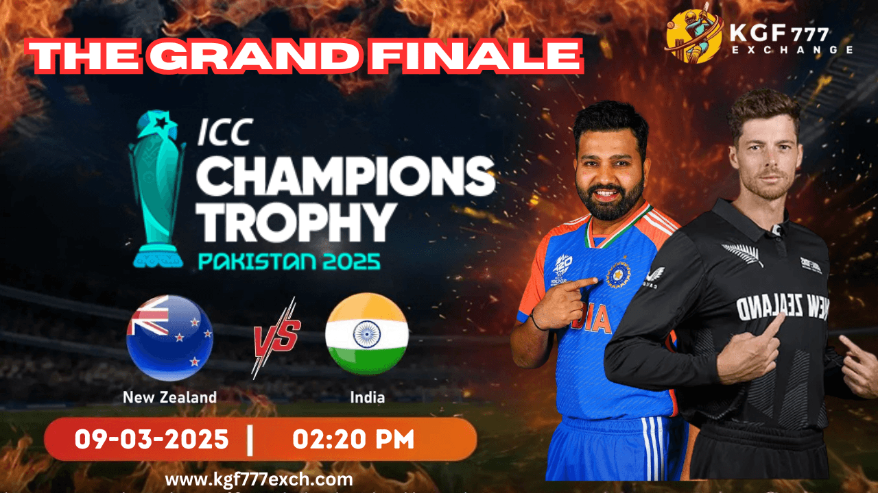 Champions Trophy 2025: India vs New Zealand Final Match