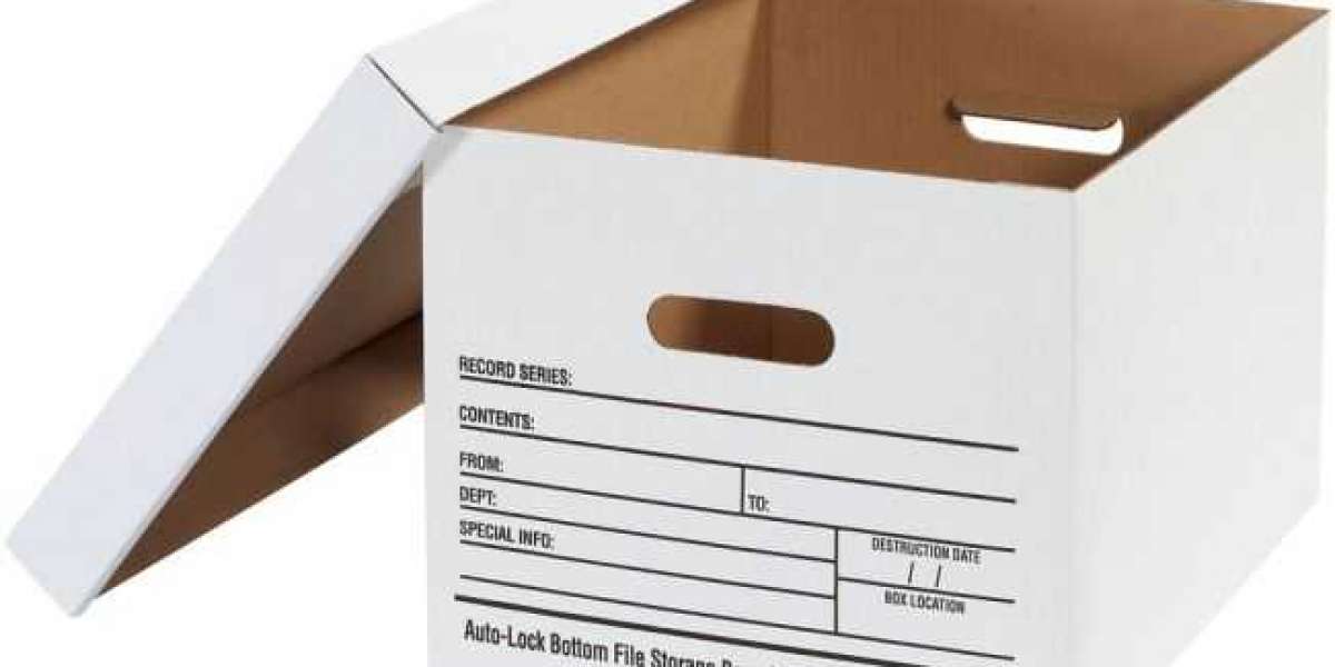 File Storage Boxes for Legal, Financial & Medical Records