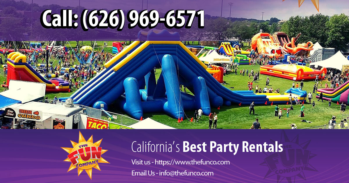 Inflatable Bounce Houses & Water Slides - Greater Los Angeles, CA - The Fun Company