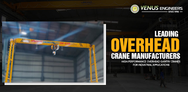 Leading Overhead Crane Manufacturers High Performance Overhead Gantry Cranes for Industrial Applications