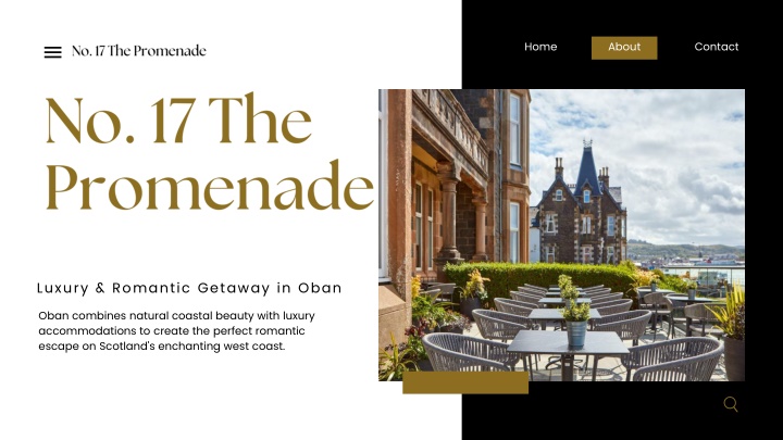 PPT - Luxury & Romantic Getaway in Oban Scotland- No. 17 The Promenade PowerPoint Presentation - ID:14213842