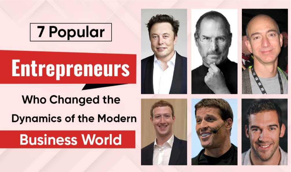 7 Popular Entrepreneurs Who Changed the Dynamics of the Modern Business World | Entrepreneurs Break