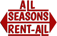 All Seasons Rent All - Heavy Equipment, Tools & Inflatable Party Rentals - Greater Boston