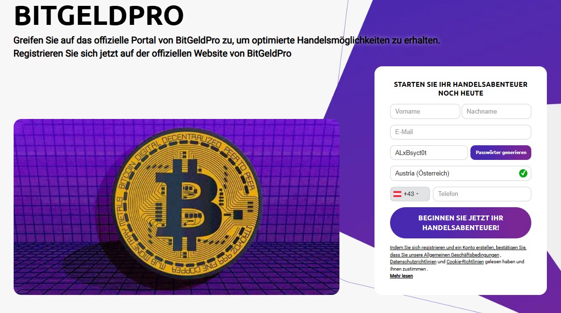 BitGeldPro App 2025 – Verbessern Sie Ihr Handelswissen