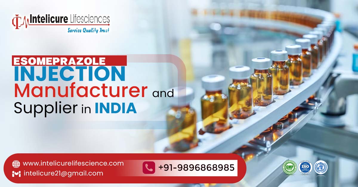 Esomeprazole Injection Manufacturer and Supplier in India