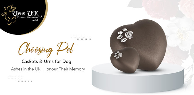 Choosing Pet Caskets & Urns for Dog Ashes in the UK | Honour Their Memory