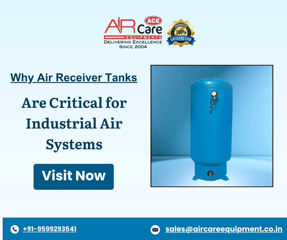 Top Air Receiver Tank Manufacturer in India - Air Care Equipment
