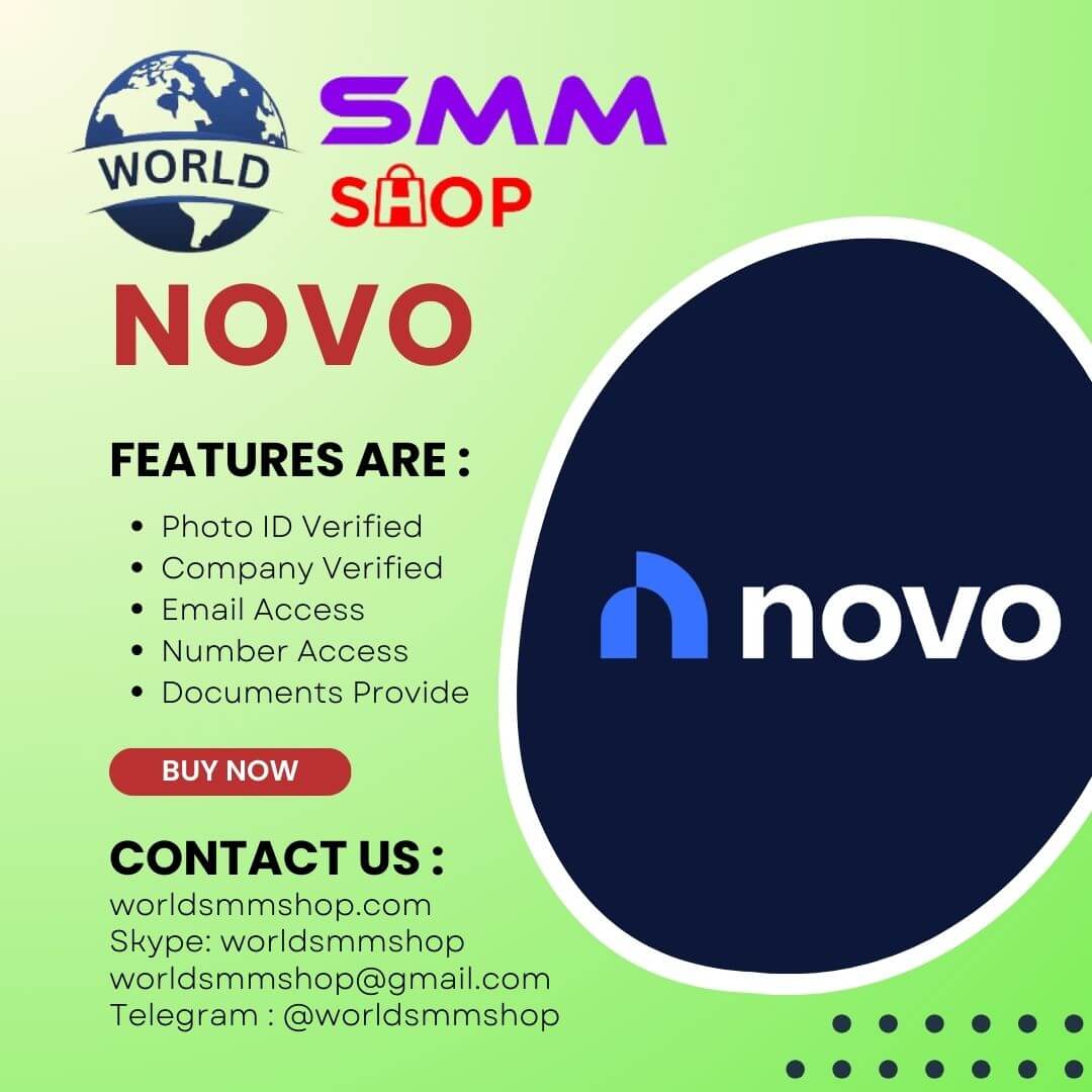 Buy Verified Novo Business Accounts-100% Active US Accounts