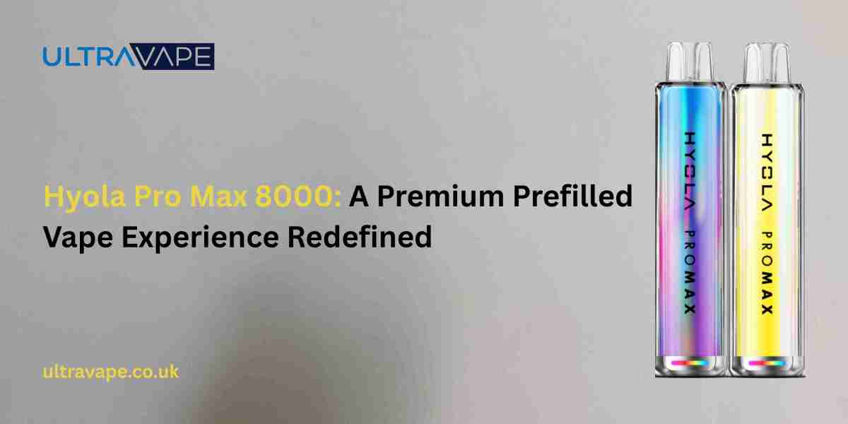 Hyola Pro Max 8000: A Premium Prefilled Vape Experience Redefined