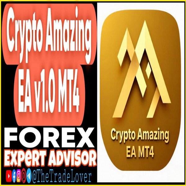 Crypto Amazing EA v1.0 MT4 (Works on Build 1441+) | Forex Robot | MT4 Expert Advisor - The Trade Lovers