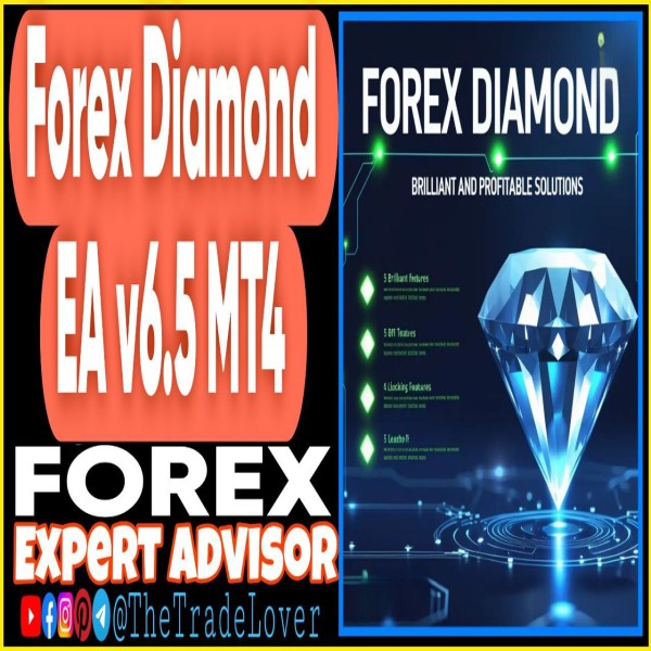Forex Diamond EA v6.5 MT4 (Works on Build 1441+) | Forex Robot | MT4 Expert Advisor - The Trade Lovers