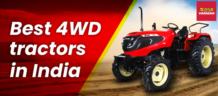 Best 4WD tractors in India for 2025