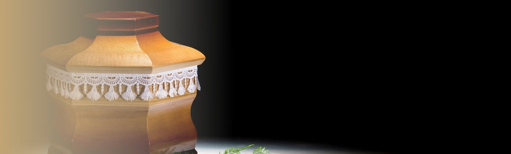 Wooden Urn for Ashes for Our Dearest Grandfather