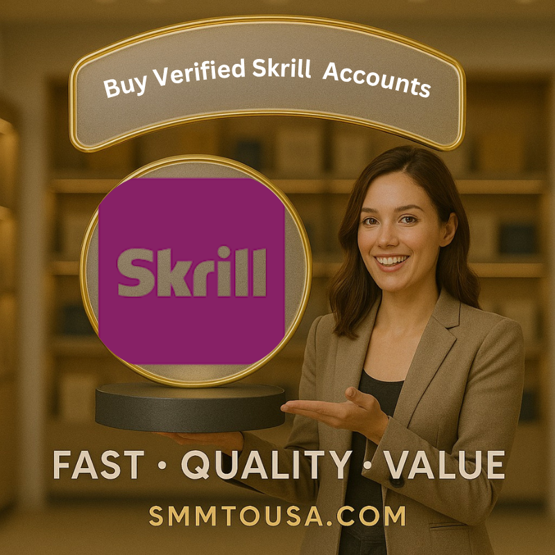 Buy verified skrill accounts -Verified, 2Fa,Stable ,Card act