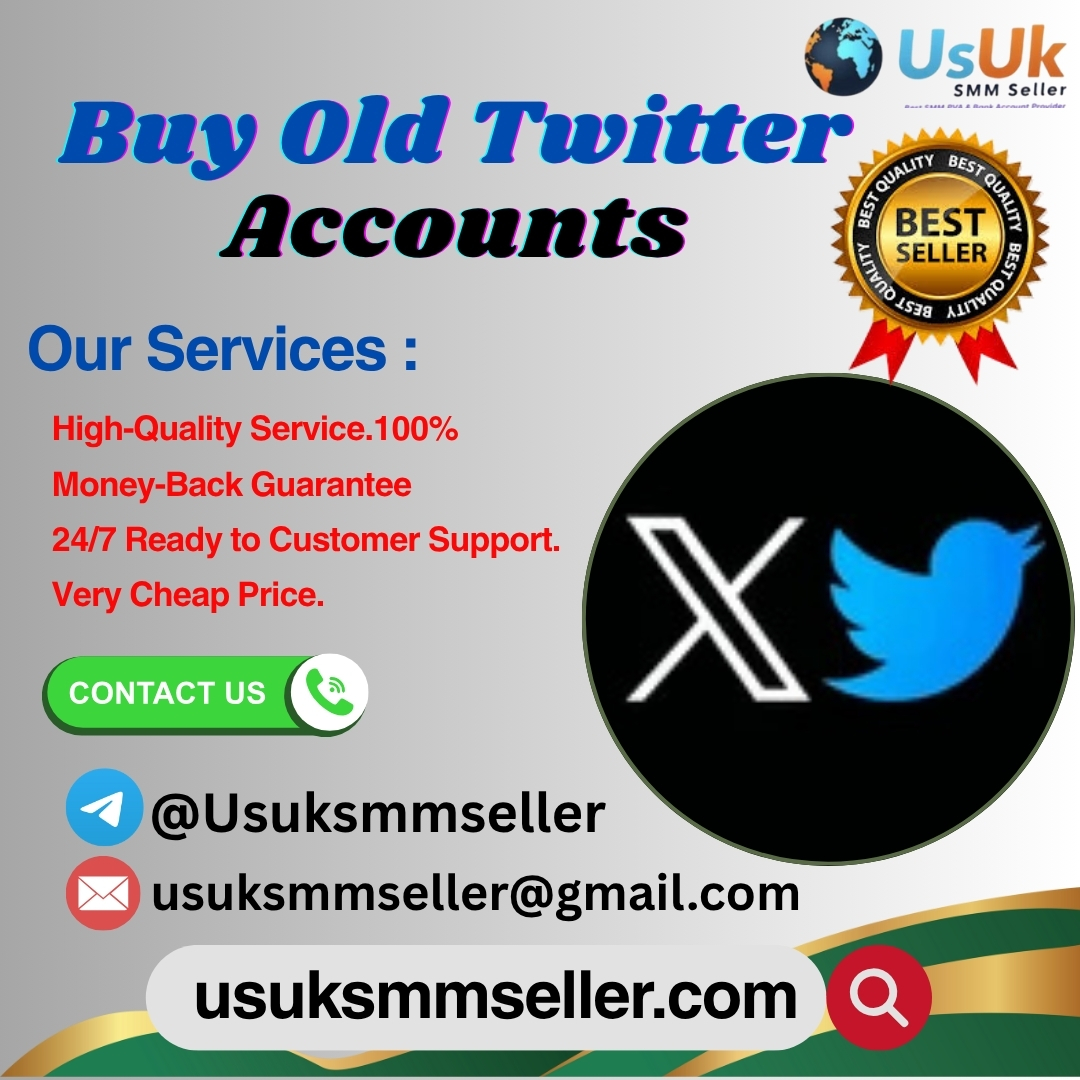 Buy Old Twitter Accounts with History – Ideal for Marketing & Branding