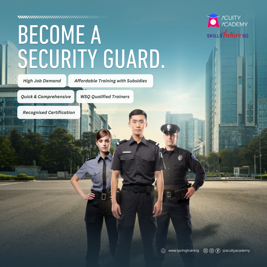 PWM Courses for Senior Security Officers & Security Guards