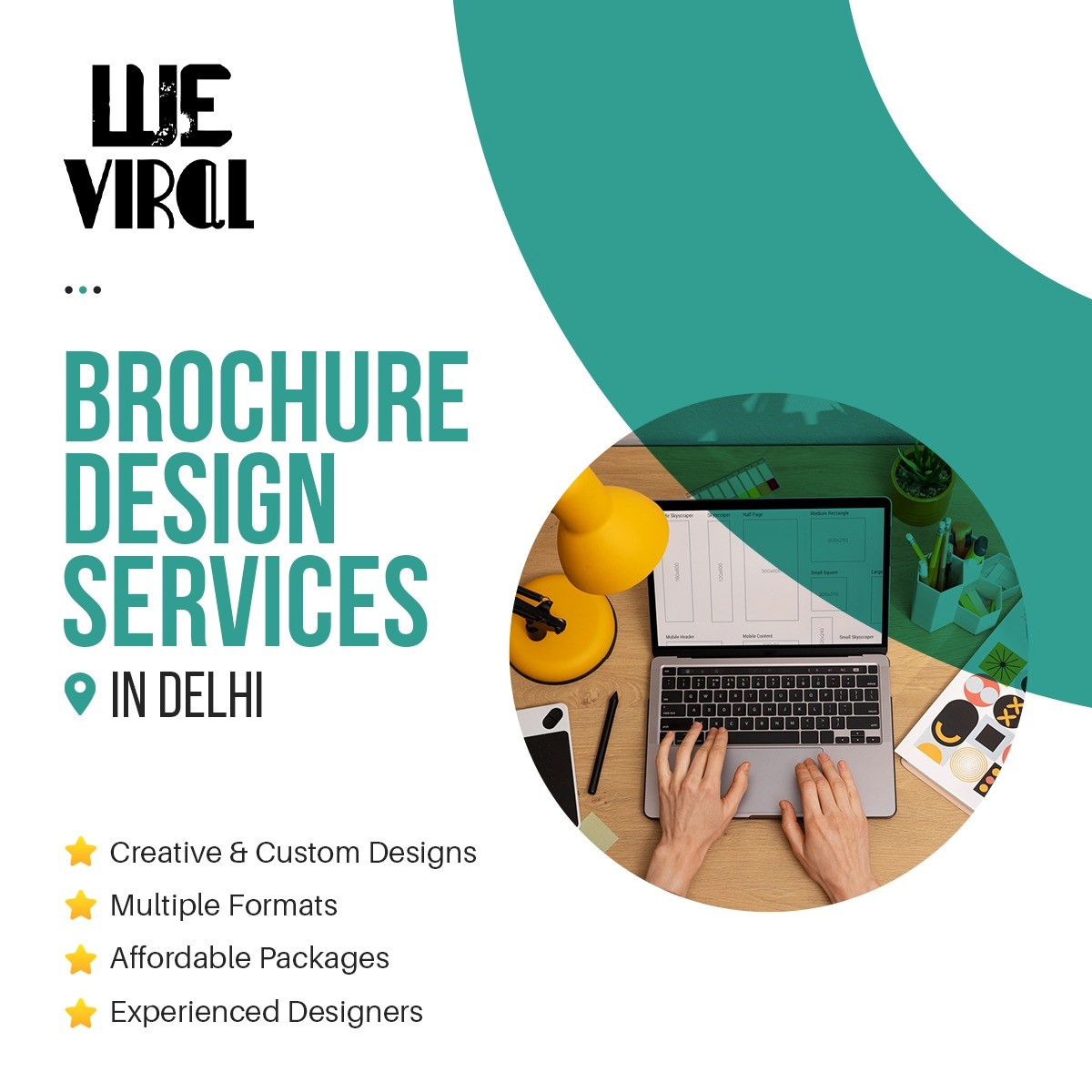 Brochure Designing Services In Delhi | WE- Viral