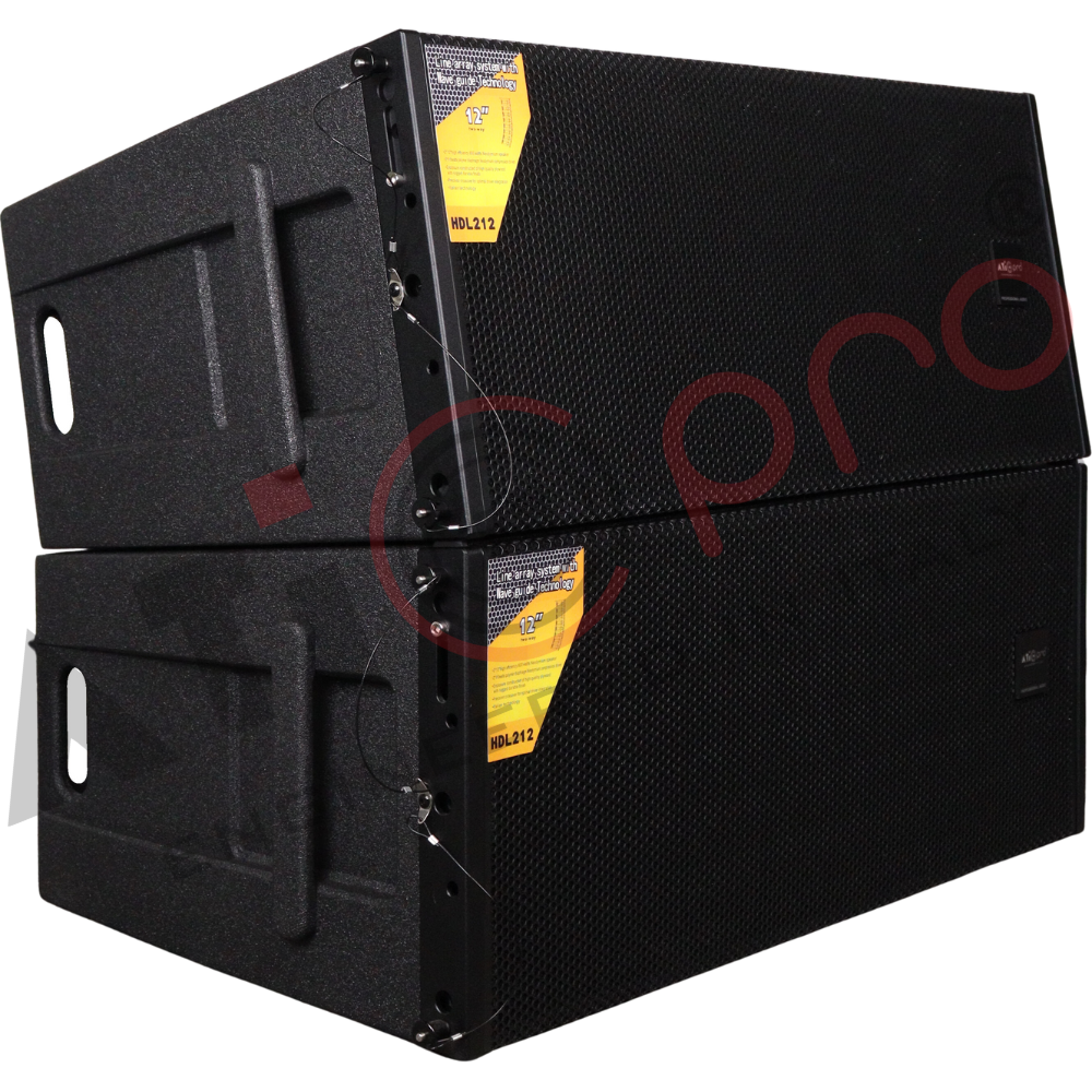 High-Definition Sound: Dual 12 Inch 2 Way Line Array System Model ATiPro HDL212