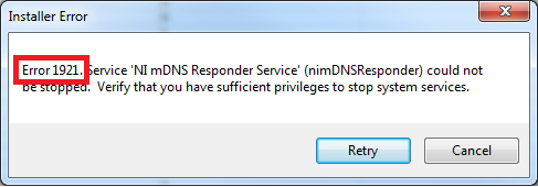 Solutions for Error Code 1921 in Microsoft Office In Windows