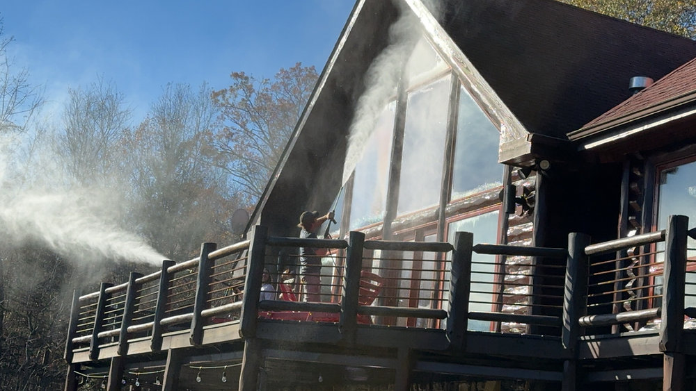Log Home Maintenance | Dedicated Contractors Who Care | BLP Log Home Restoration