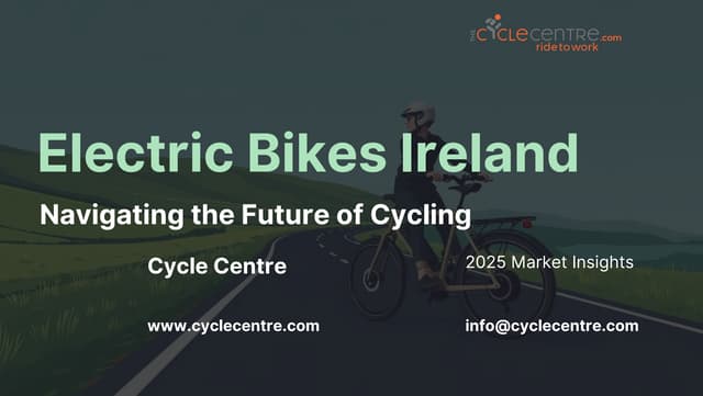 Electric Bikes Ireland Navigating the Future of Cycling | PDF