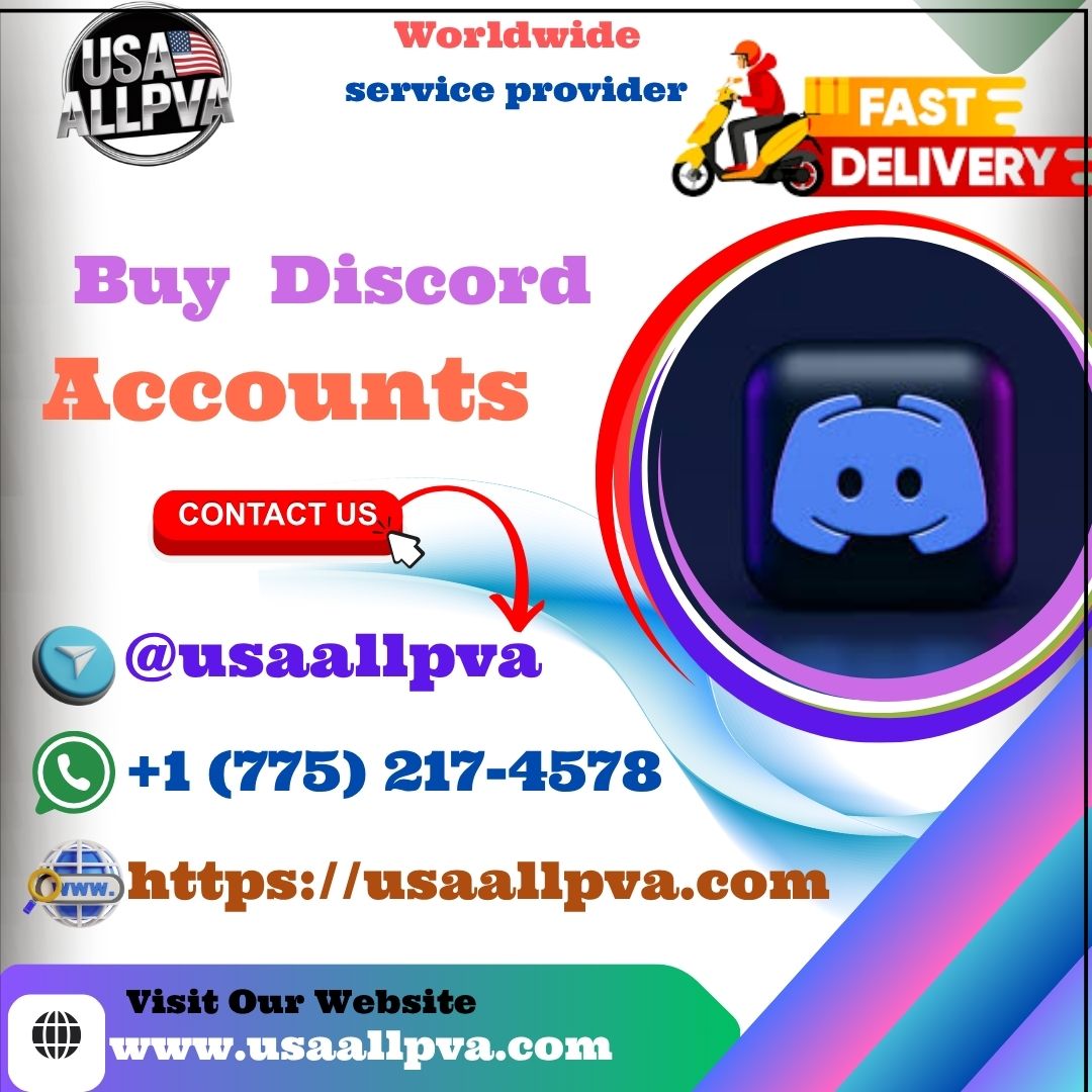 Buy Discord Accounts - 100% best Bulk (PVA, Old)