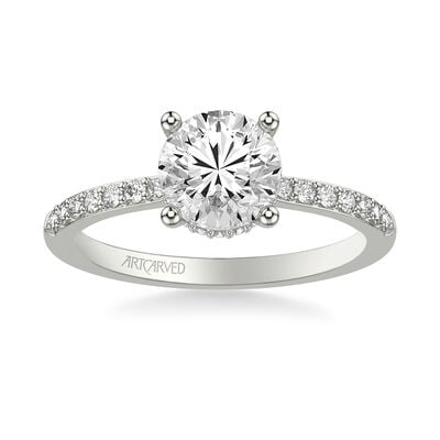 Shop Round Cut Engagement Rings - Rogers & Hollands