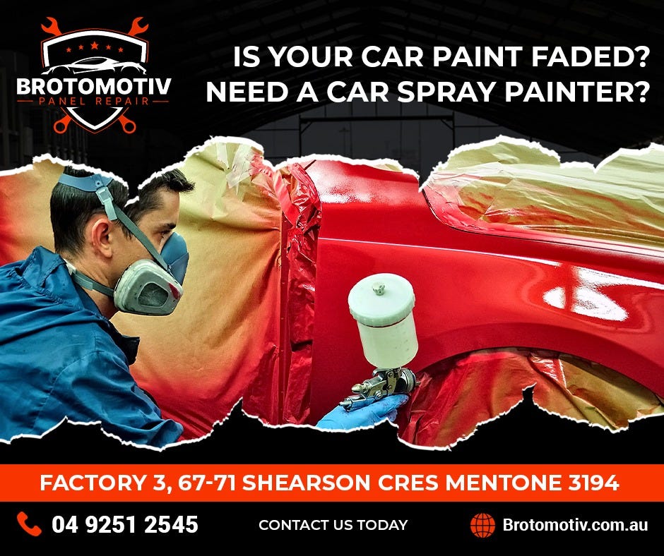 Expert Car Respray in Melbourne with Brotomotiv | by Brotomotiv Panel Repair | Aug, 2025 | Medium