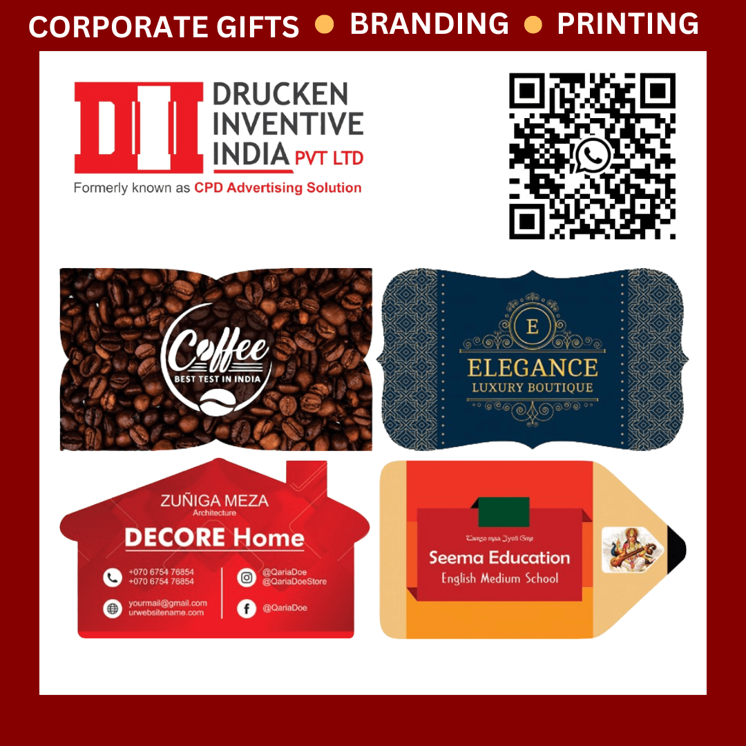 Premium Business Cards - Custom Design & Shape for Your Brand