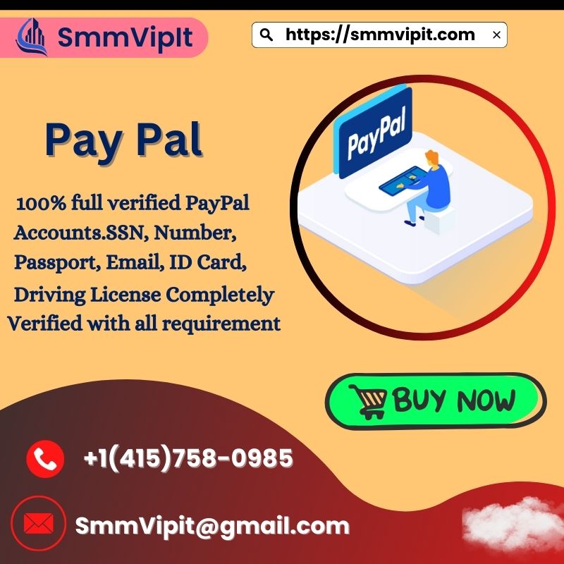 Buy Verified PayPal Accounts - 100% USA, UK, CA PayPal