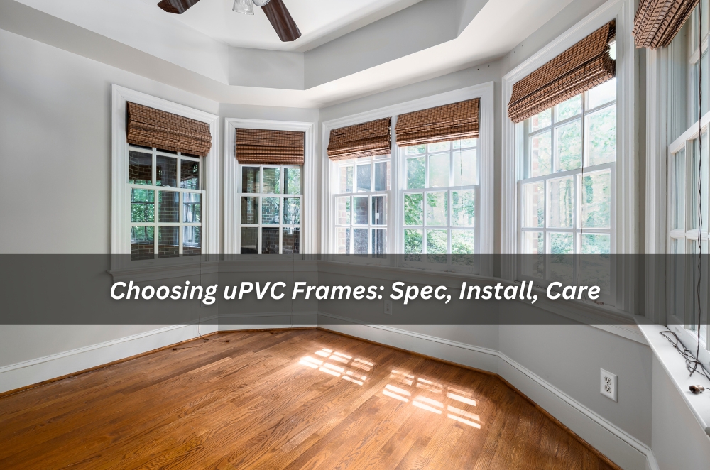 Choosing uPVC Frames: Spec, Install, Care | t2.world