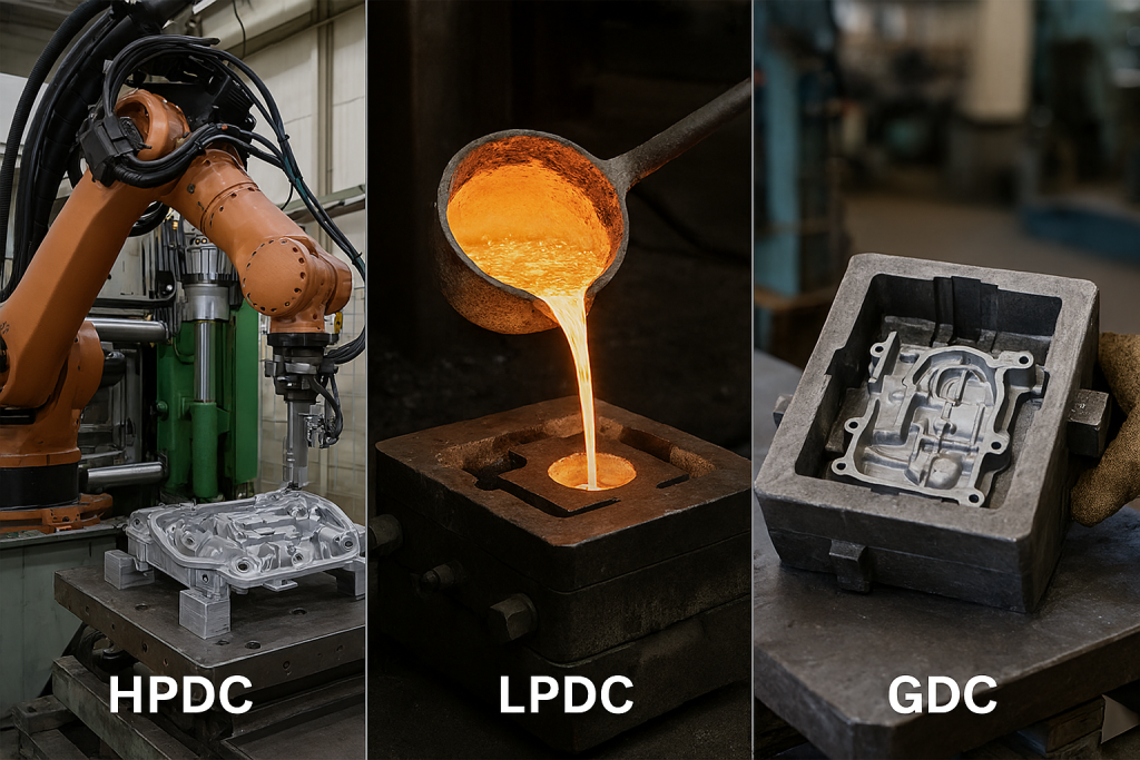 Understanding HPDC, LPDC and GDC: Which Aluminum Casting Method is Right for You? - RPPL