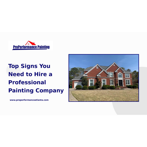 Top Signs You Need to Hire a Professional Painting Company