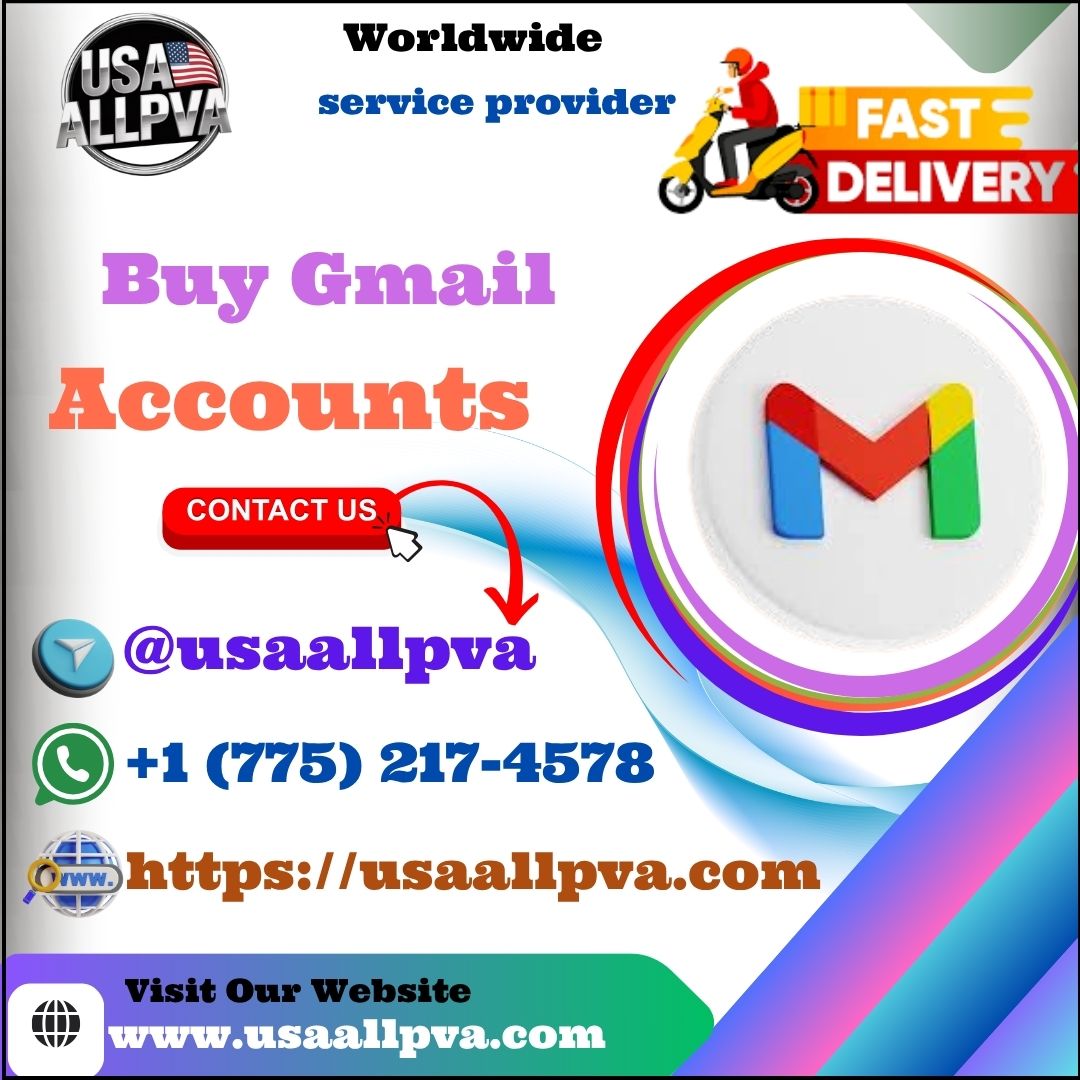 Buy Gmail Accounts - 100% best Bulk (PVA, Old)