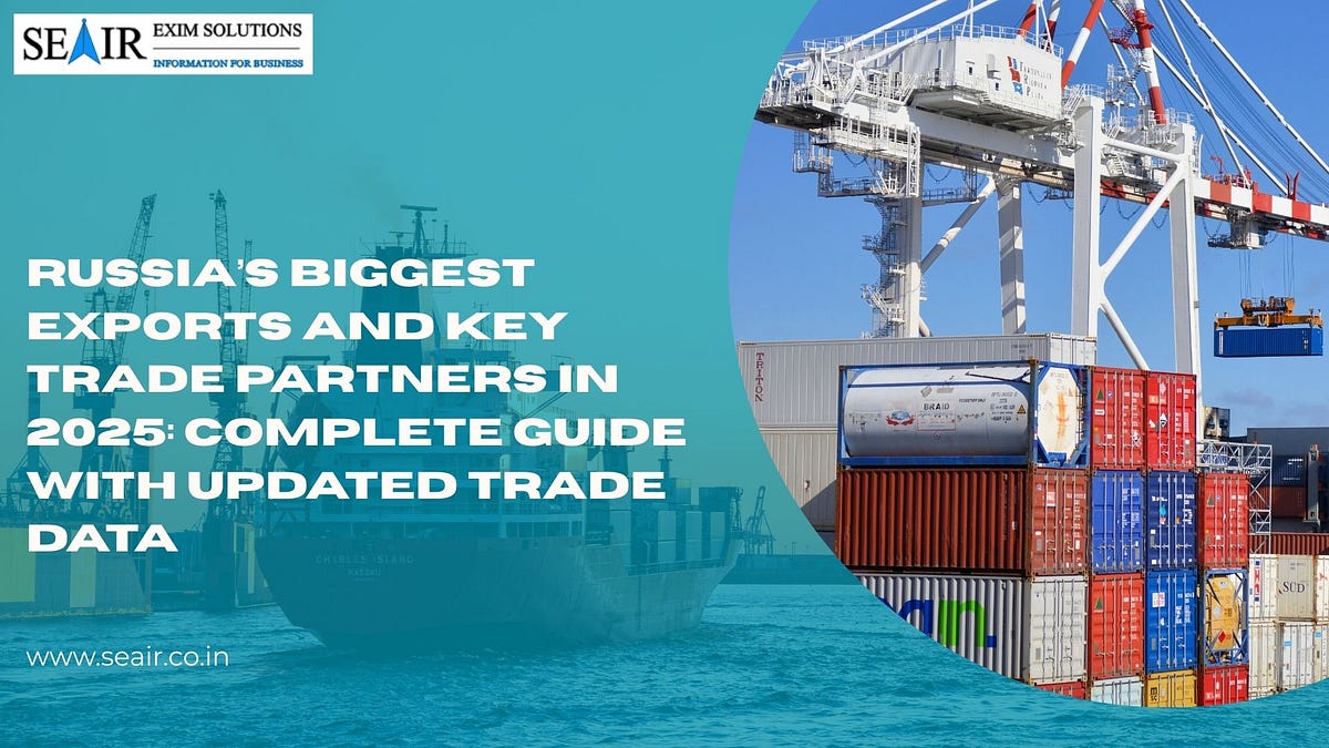 Russia’s Biggest Exports and Key Trade Partners in 2025: Complete Guide with Updated Trade Data