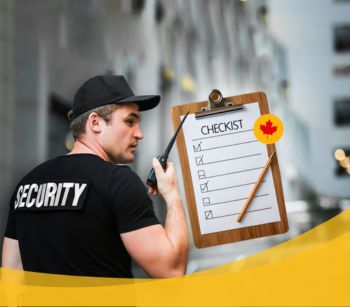 Checklist for a Trained Security Guard in Canada
