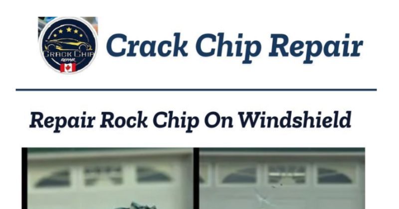 Repair Rock Chip On Windshield