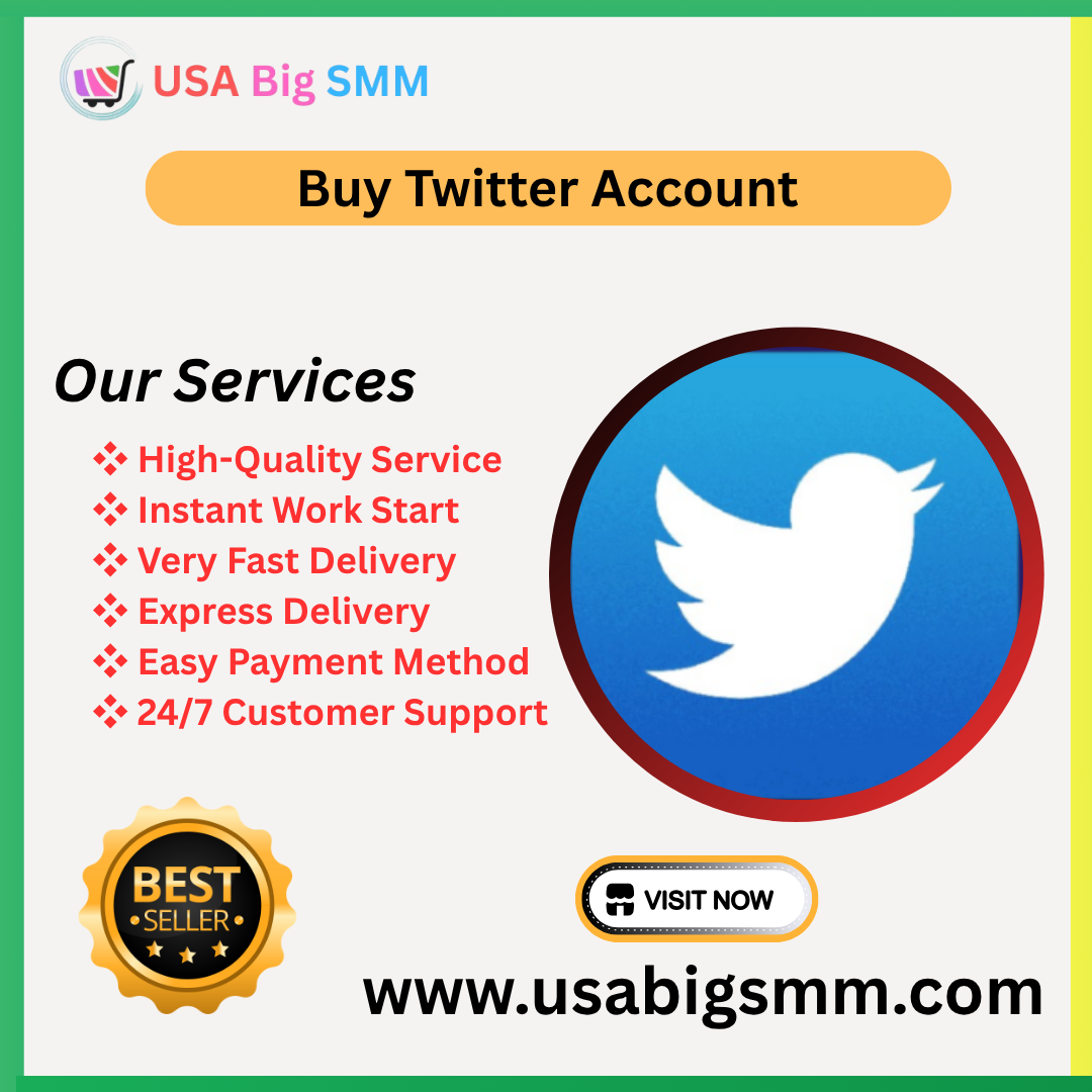 Buy Twitter account - Accounts with followers available