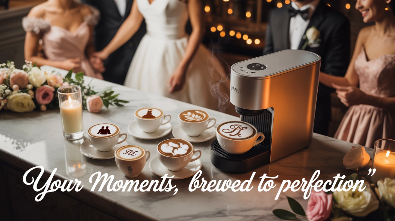 Wedding Drink Customization, Edible Ink, Mini Coffee Printers