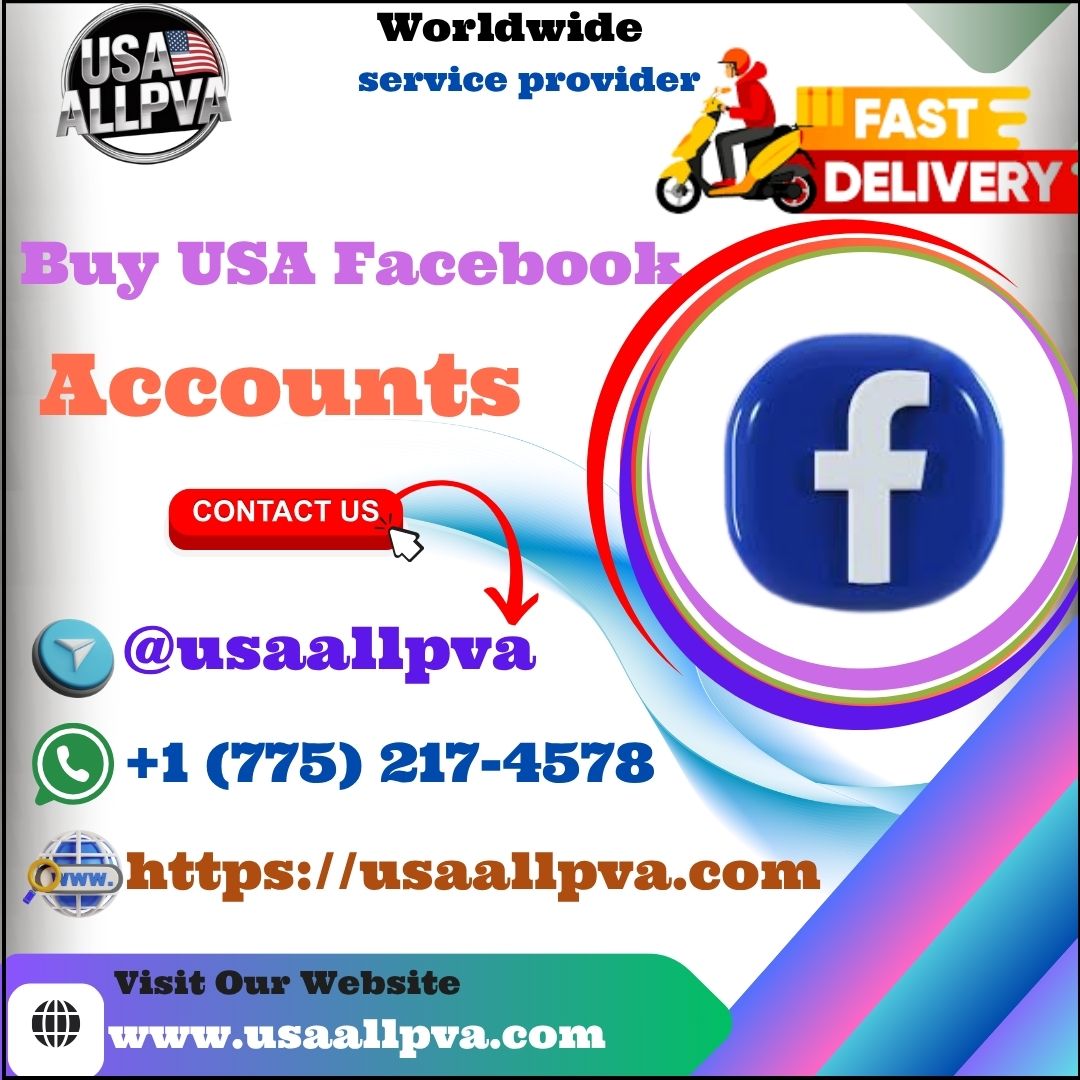 Buy USA Facebook Accounts - 100% Best Bulk (PVA, Old)