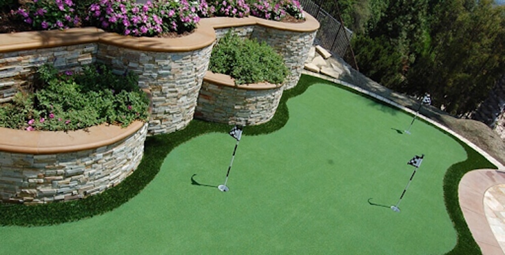 Putting Green for Backyard in Austin, TX | Custom Backyard