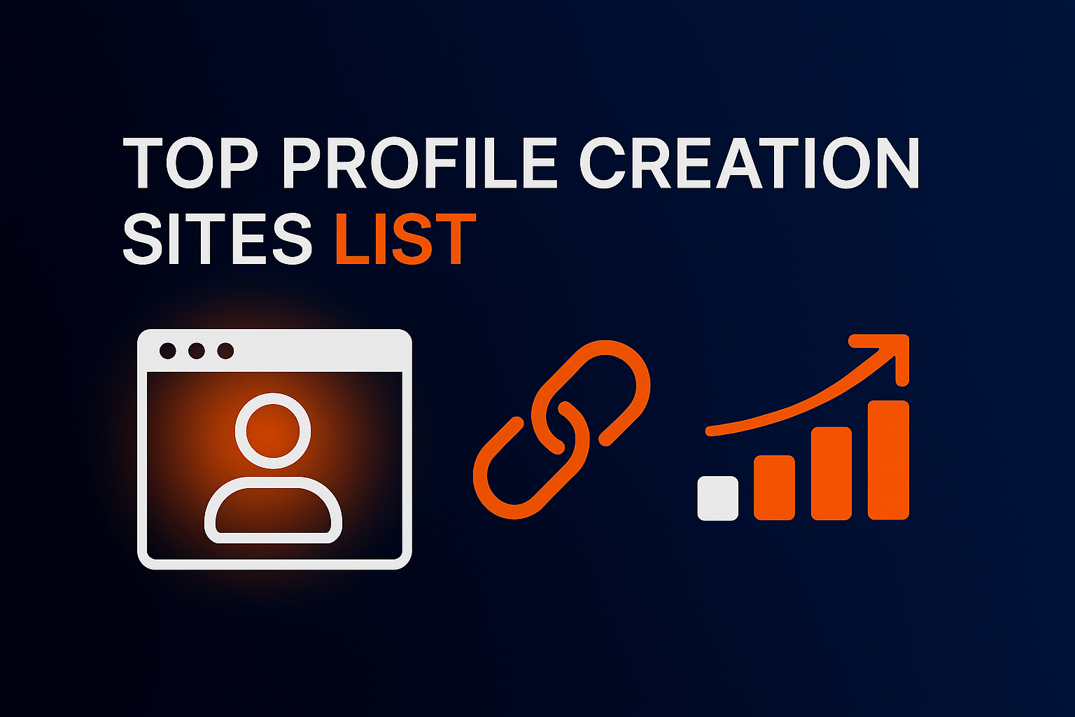 200+ Free profile creation sites List (2025) 100% working
