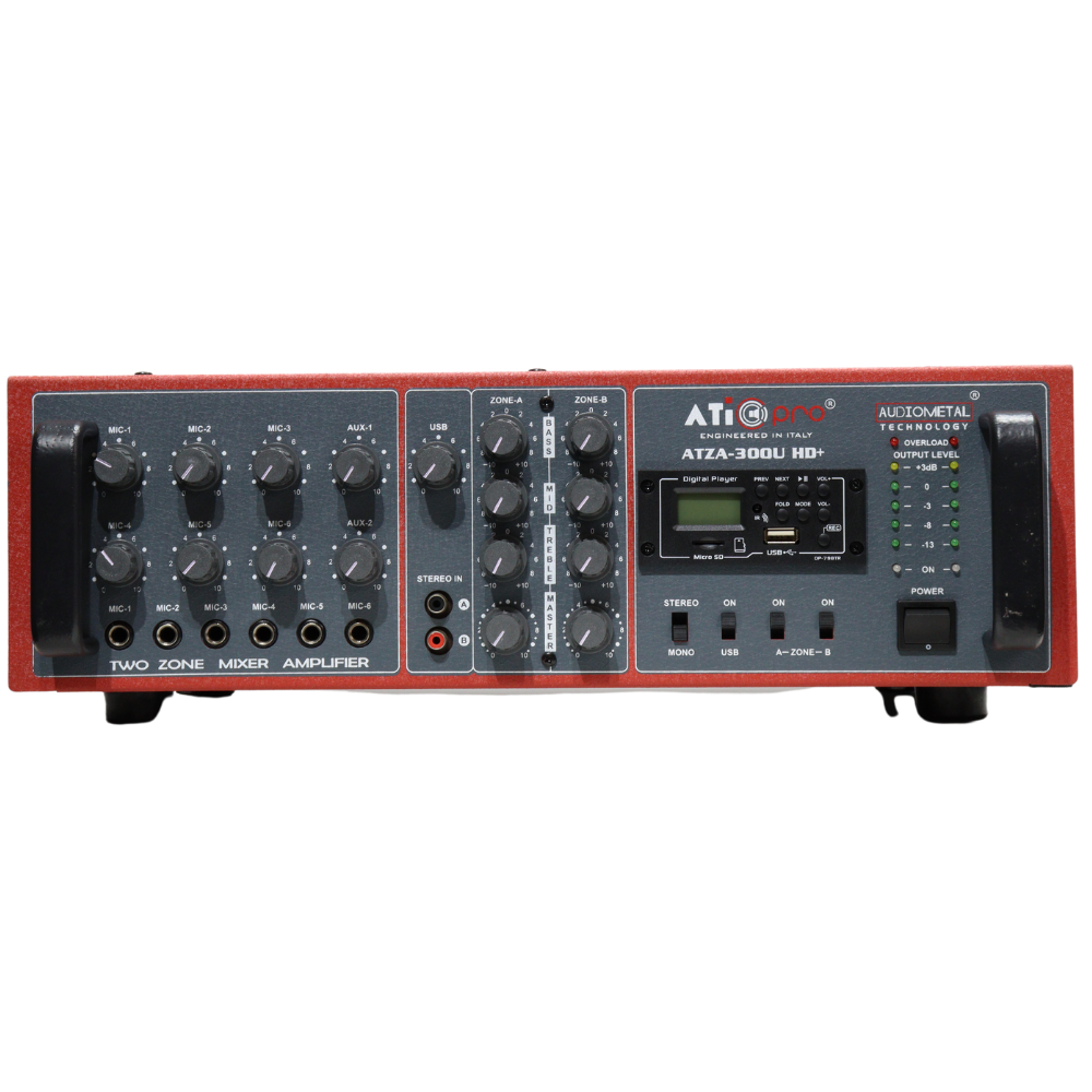 ATIPRO ATZA 300U HD+ PA Amplifier 200 Watt High Performance