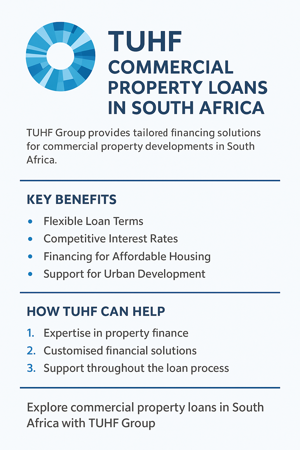 Flexible Commercial Property Loans in South Africa