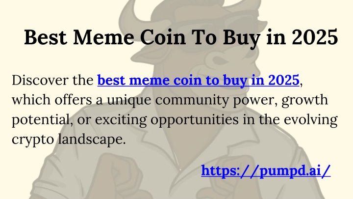 PPT - Best Meme Coin To Buy in 2025 PowerPoint Presentation, free download - ID:14492284