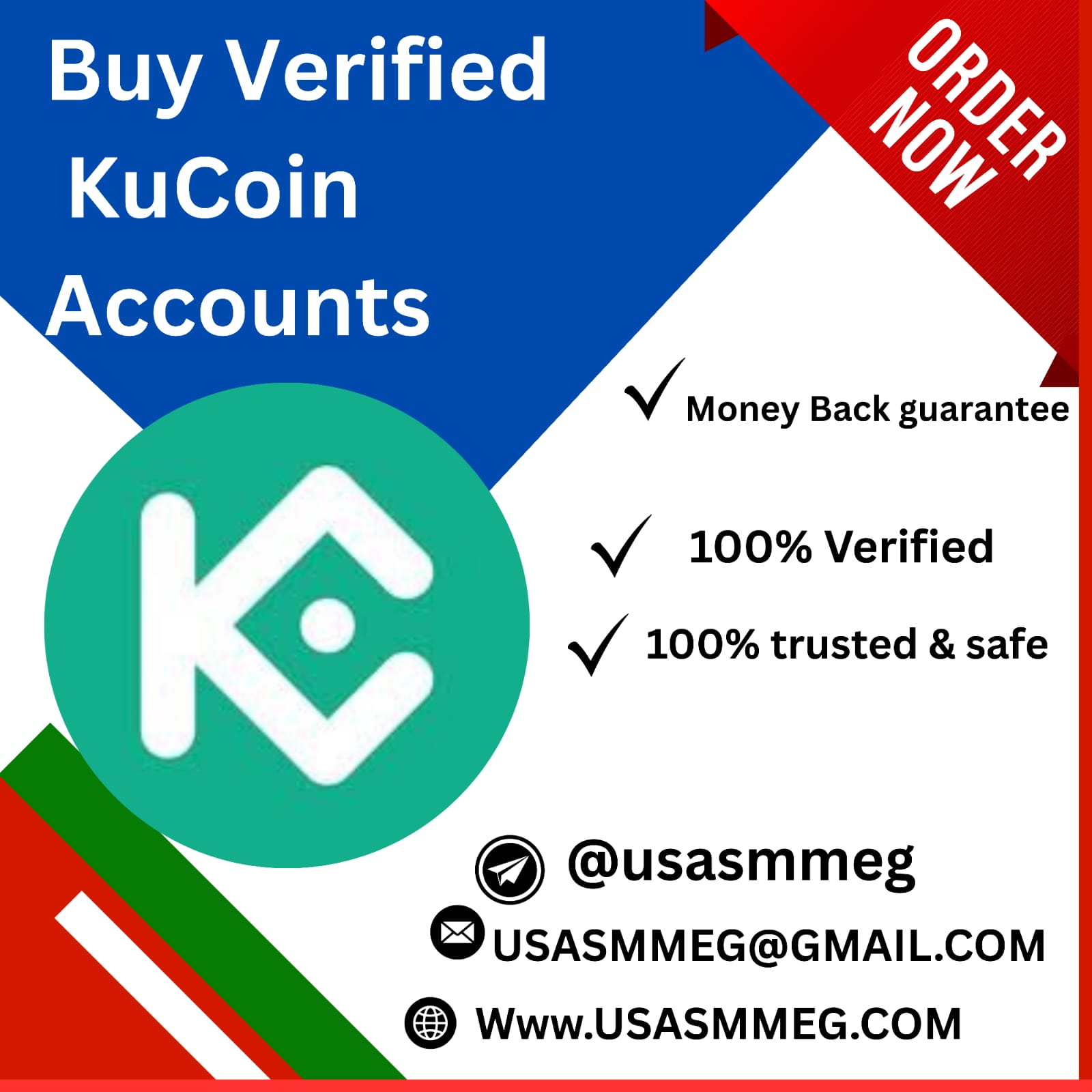 Buy Verified Kucoin Accounts - USASMMEG