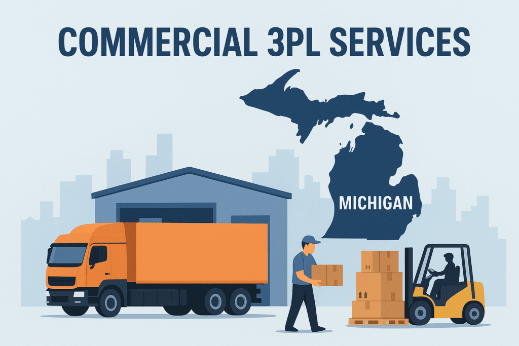 Commercial 3PL services in Michigan